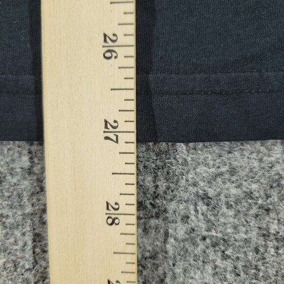 Puma Shirt Men Medium Black V-Neck Short Sleeve Pullover Embroidered Logo Adult - Picture 11 of 12